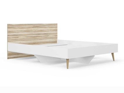 Кровать Сонум Ines Ясень ориноко + белый 180х190