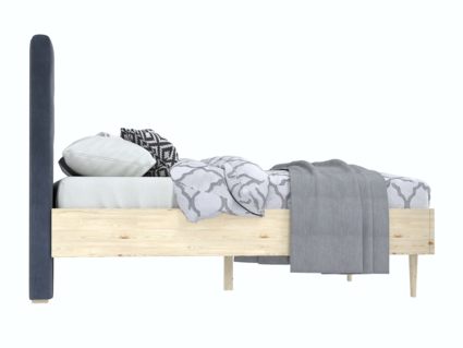 Кровать Арско Альмена Сосна/Микрошеннил Frida 08