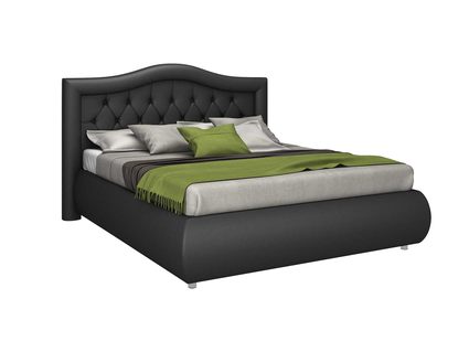 Кровать Sleeptek Premier 6 Экокожа Black 253