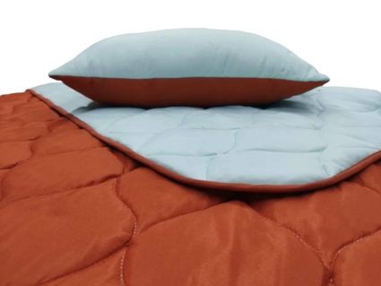 Одеяло-покрывало Primavelle 2Way терракот/бирюза 200х220