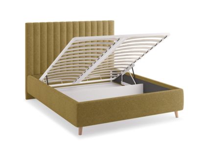 Кровать Сонум Amanda Микровелюр Белый (с подъемным механизмом) 90х190