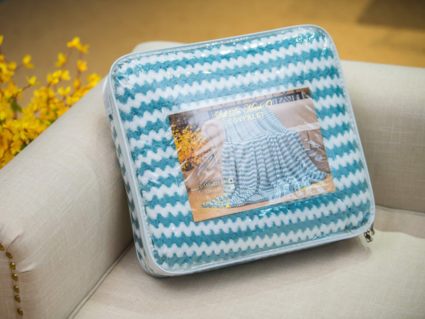 Плед Софи де Марко Гринда (морская волна) 220х240