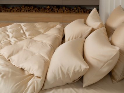 Простыня German Grass Vanilla Brilliant Grass на резинке 160х200