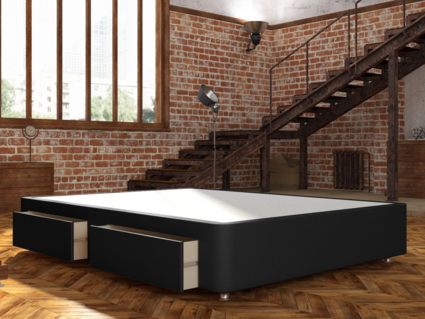 Кровать Mr.Mattress Site Box экокожа Black 245