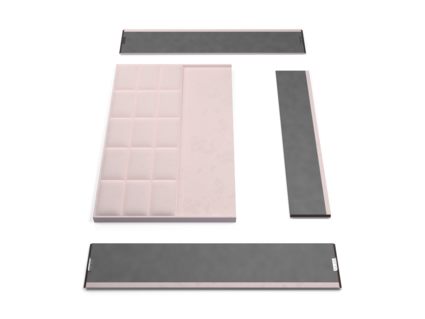 Кровать Lonax Адель велюр Dolly-3 120х190