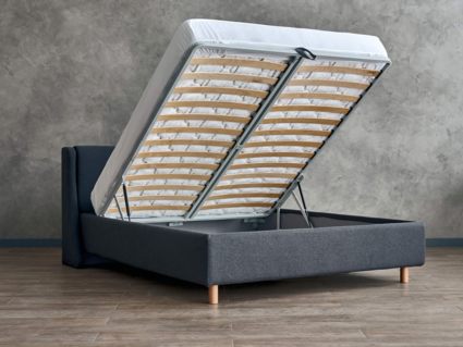 Кровать Сонум Barcelona Кашемир Бежевый (с подъемным механизмом) 180х200