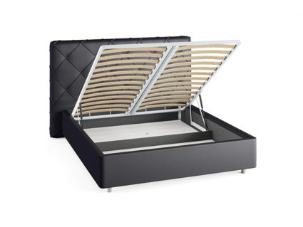 Кровать Сонум Manhattan Кашемир Латте (с подъемным механизмом) 90х200