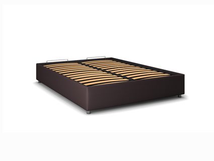 Кровать Sleeptek Premier 3 Экокожа Brown 271