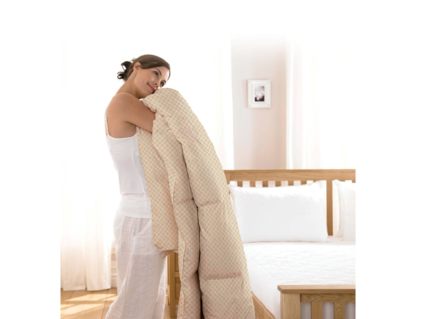 Одеяло Primavelle Руно всесезонное (бежевое с рисунком) 200х200