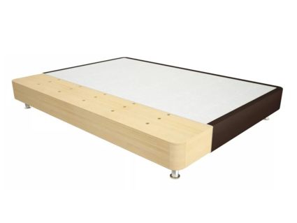 Кровать Mr.Mattress Fine Box экокожа Brown 271