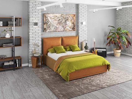 Кровать Nuvola Emilia Next 103 (с основанием) 200х200