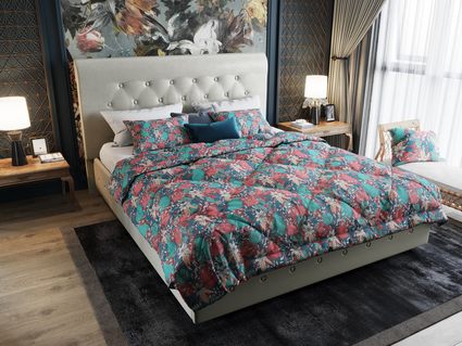 Кровать Димакс Андрия Шоколад с подъемным механизмом 140х200