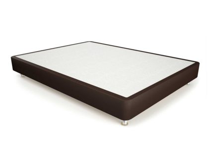 Кровать Mr.Mattress Fine Box экокожа Brown 251