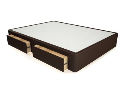 Кровать Mr.Mattress Site Box экокожа Brown 238