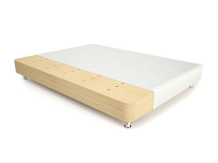 Кровать Mr.Mattress Fine Box экокожа White 253