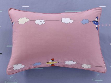 Комплект постельного белья Софи де Марко Самолетики (розовые) 1,5-спальный