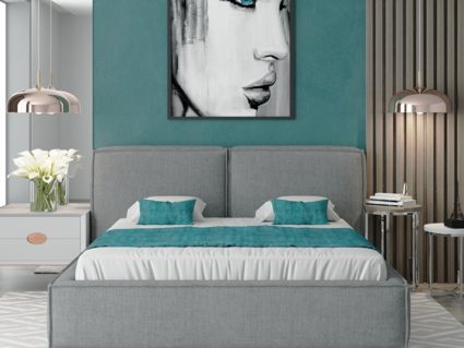 Кровать Nuvola Verde Next 014 (с подъемным механизмом)