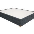 Кровать Mr.Mattress Twin Box велюр Grey 160х200