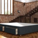 Кровать Mr.Mattress Site Box велюр Grey 200х190