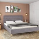 Кровать Sontelle Style Kipso Malta grey 110х190