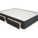 Кровать Mr.Mattress Site Box велюр Grey 200х190